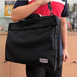 Altieri Flute and Piccolo Double Pockets Bag - Black