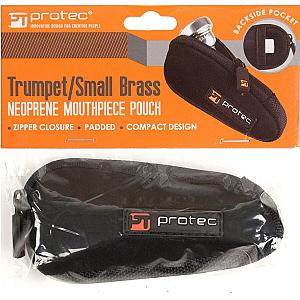 Protec Trumpet Neoprene Mouthpiece Pouch (Black/ Blue/ Red)