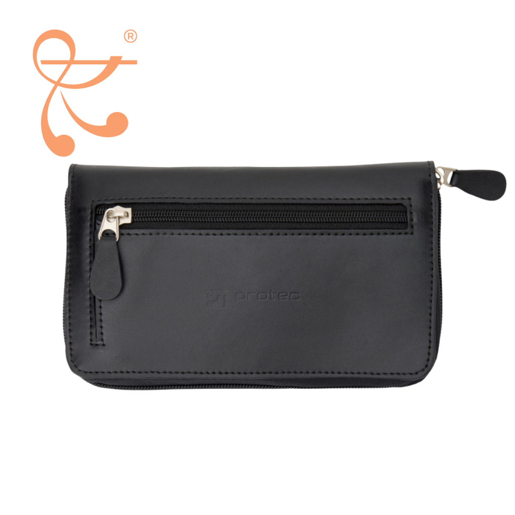 Protec 4-Piece Leather Trumpet Mouthpiece Pouch