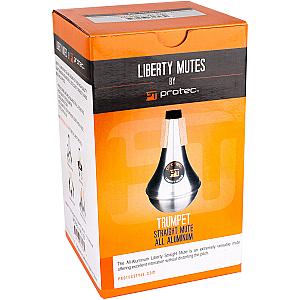 Protec Trumpet Mute - Aluminium - Liberty/Straight