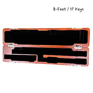 Flute Wooden Case - C-Foot/B-Foot - Rosewood