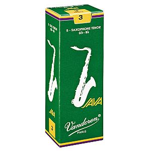 Vandoren Tenor Saxophone Java Green Reed - Box of 5