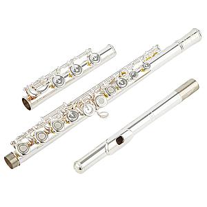 Sankyo Flute CF601 Professional Full Silver Flute