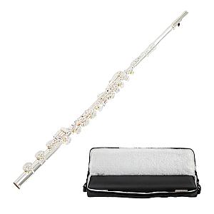 Sankyo Flute CF601 Professional Full Silver Flute