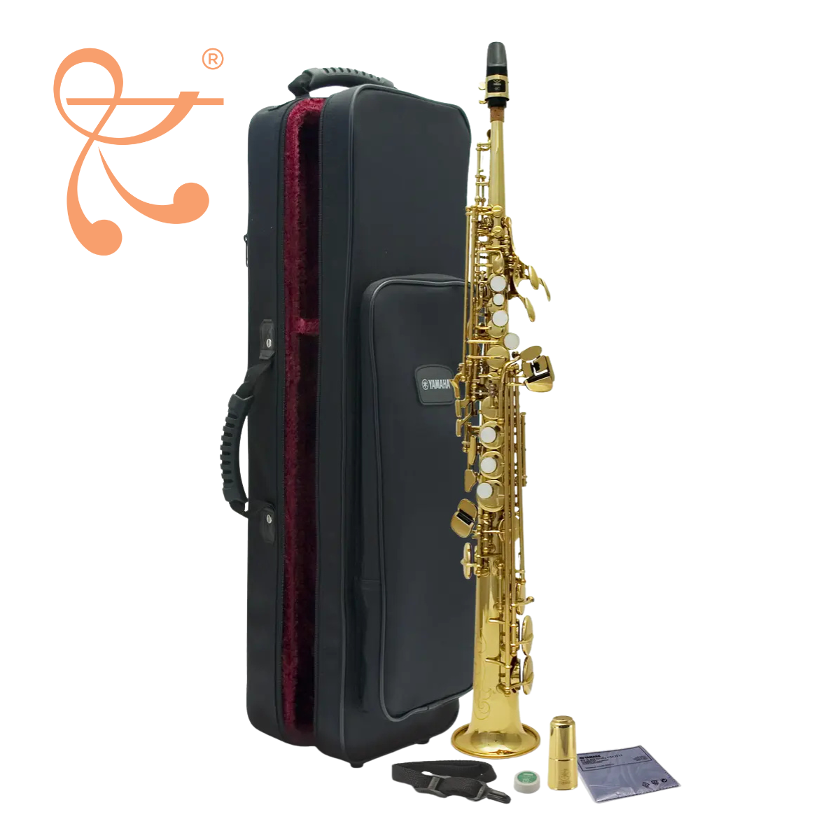 Yamaha Straight Soprano Saxophone, Intermediate Model YSS-475II