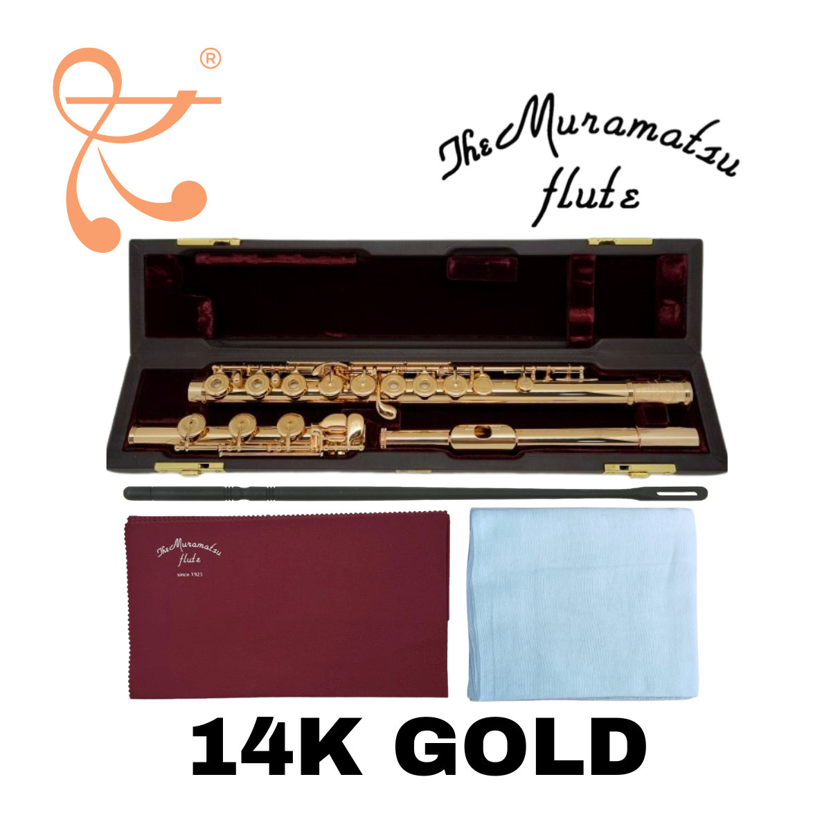 Muramatsu Flute, Professional Model 14K Gold
