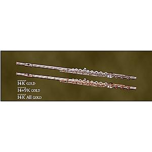 Muramatsu Flute, Professional Model 14K Gold