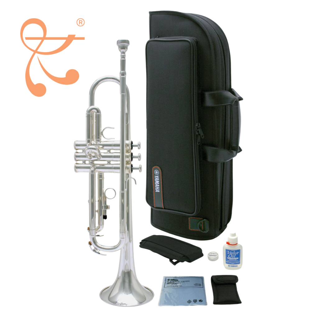 Yamaha Trumpet YTR-2330S Beginner Silver Plated Trumpet