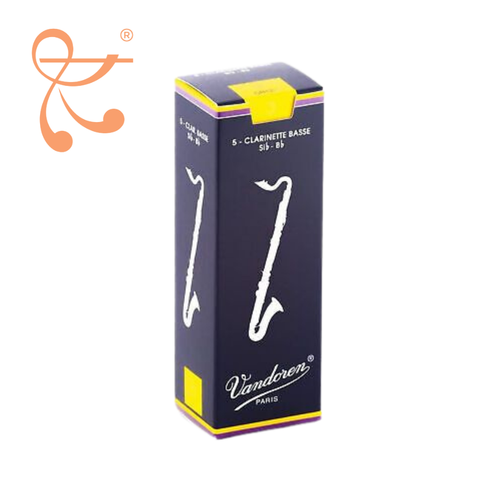 Vandoren Traditional Bass Clarinet Reed - Box/ Loose Pack - 2.0/ 2.5/ 3.0/ 3.5