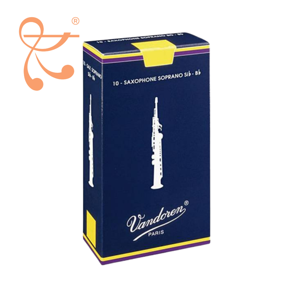 Vandoren Traditional Soprano Saxophone Reed - Box/ Loose Pack - 2.0/ 2.5/ 3.0/ 3.5