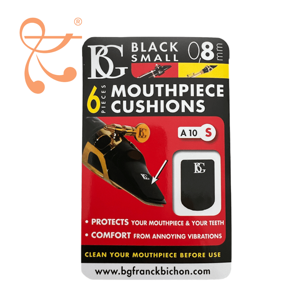 BG France 0.8mm Mouthpiece Cushion A10S - Pack of 6