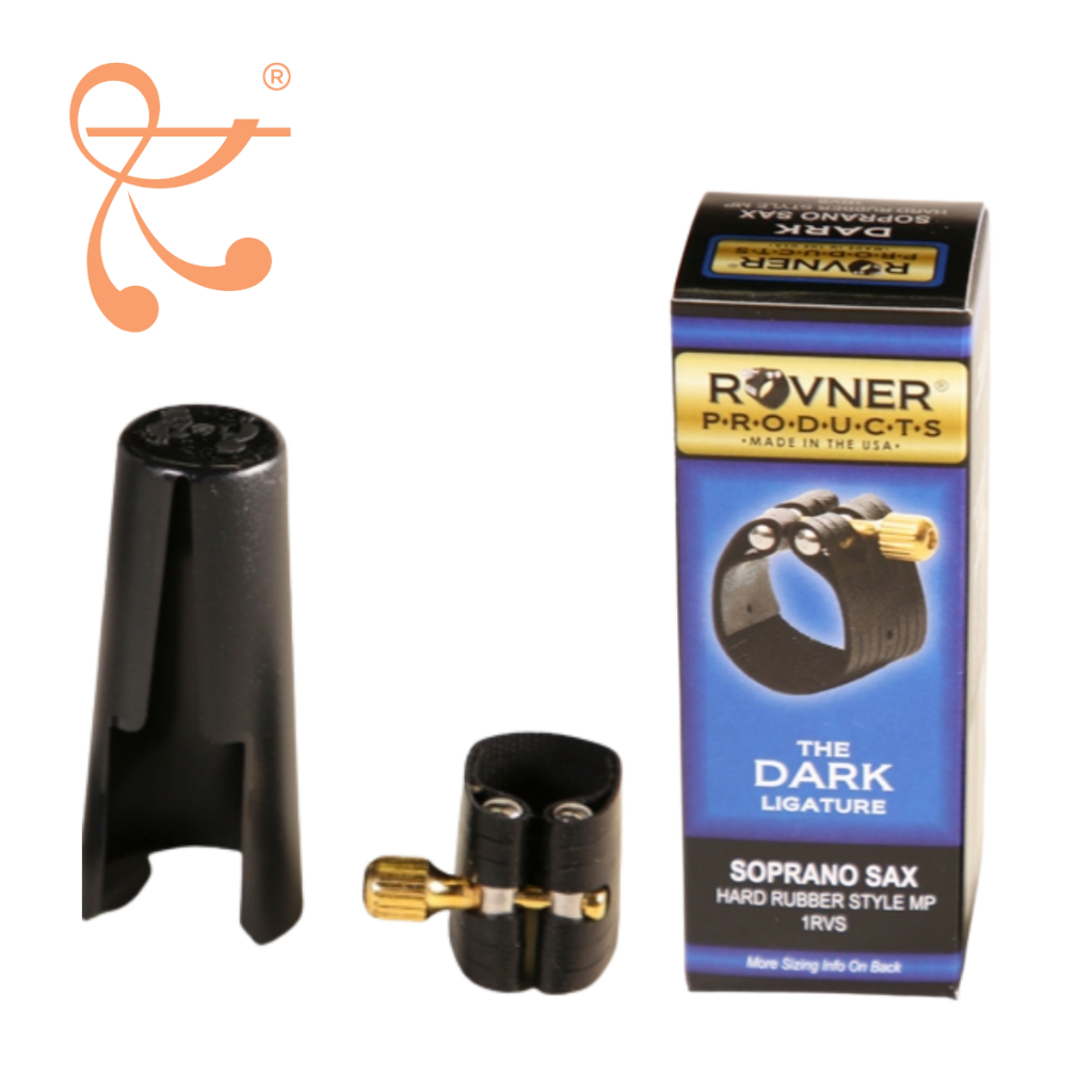 Rovner Soprano Saxophone Dark Ligature for Rubber Mouthpiece