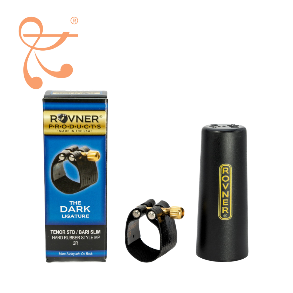Rovner Tenor Saxophone Dark 2R Ligature for Rubber Mouthpiece