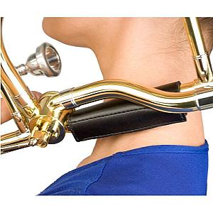 Protec Trombone Leather Padded Neckguard - Without Trigger