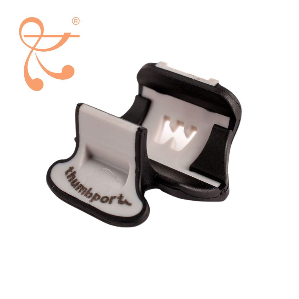 ABA Music Flute Thumbport Type 1 - Black